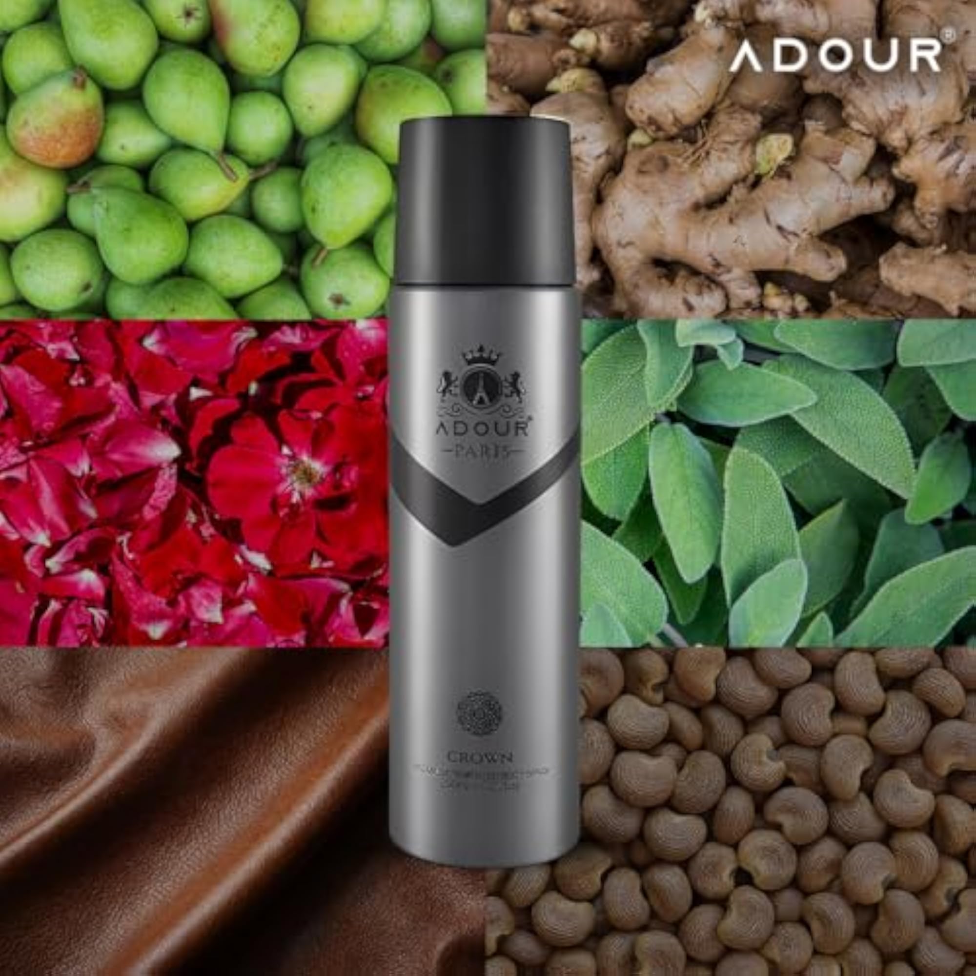 Premium Perfumed Body Spray Set of 3, 250ml